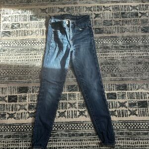American Eagle Outfitters Dark Blue Skinny Jeans